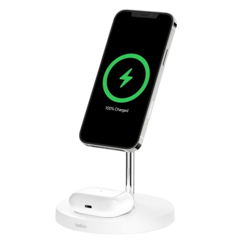 Belkin Station de recharge 2-en-1 Stand avec MagSafe