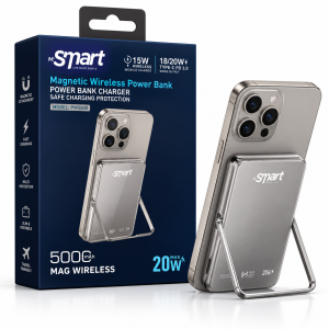 Mr SMART_PW-580 MAGNETIC WIRELESS POWER BANK 5000mAh MAG WIRELESS 18/20W TYPE-C PD3.0