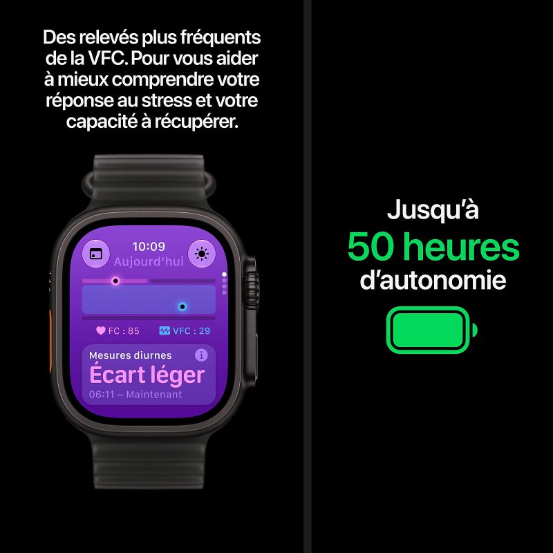Apple Watch Ultra 4 GPS + Cellular 49 mm  Boucle Alpine