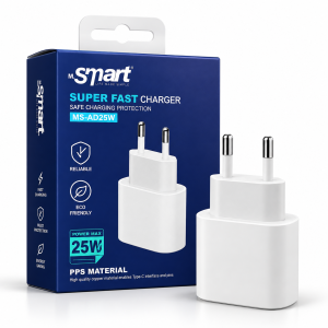 Mr SMART_SUPER FAST CHARGER SAFE CHARGING PROTECTION MS-AD 25W