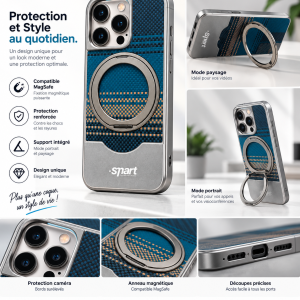 SmartShell Magsafe Magsafe iPhone 16 Pro avec anneau