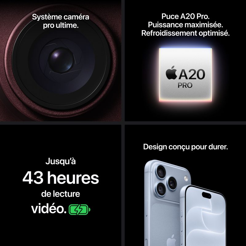 Points forts de l’iPhone 18 Pro Max