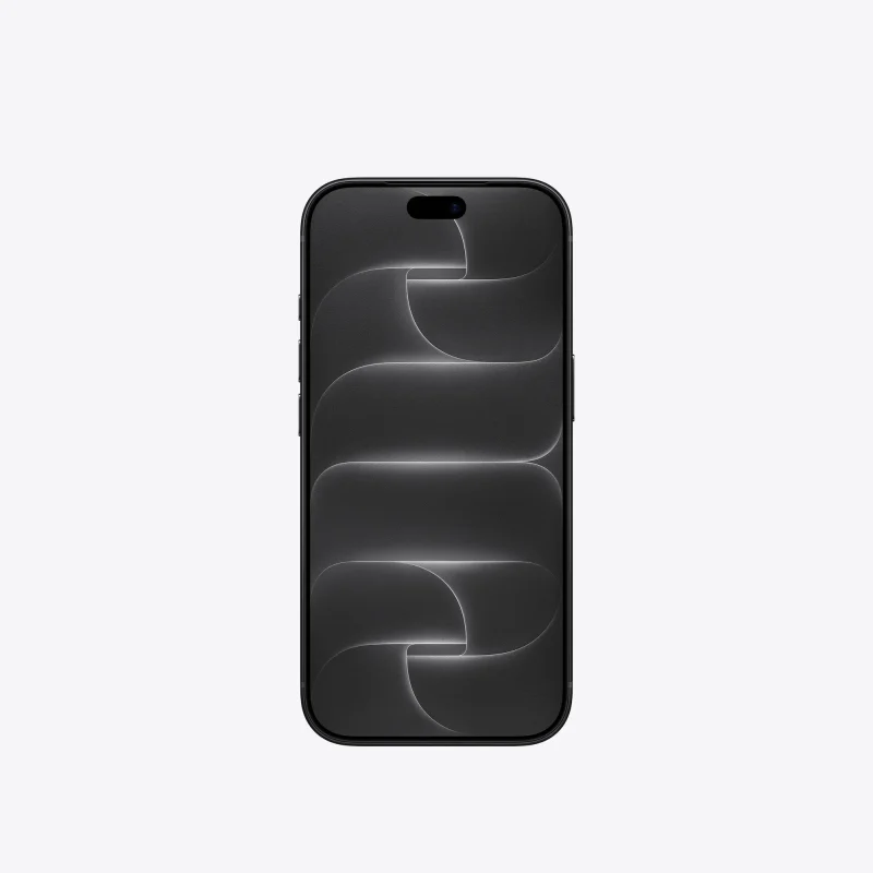 iPhone 18 Pro Noir, vue de face