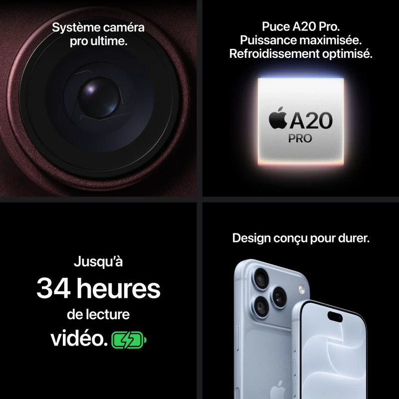 Points forts de l’iPhone 18 Pro