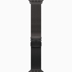 Apple Watch Ultra 4 GPS + Cellular 49 mm Titane noir Bracelet Milanais Titane noir