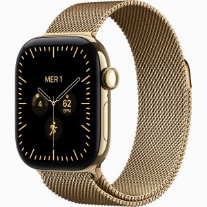 Apple Watch Series 12 GPS + Cellular 46 mm Titane Bracelet Milanais