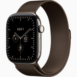 Apple Watch Series 12 GPS + Cellular 46 mm Titane Bracelet Milanais