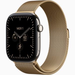 Apple Watch Series 12 GPS + Cellular 46 mm Titane Bracelet Milanais