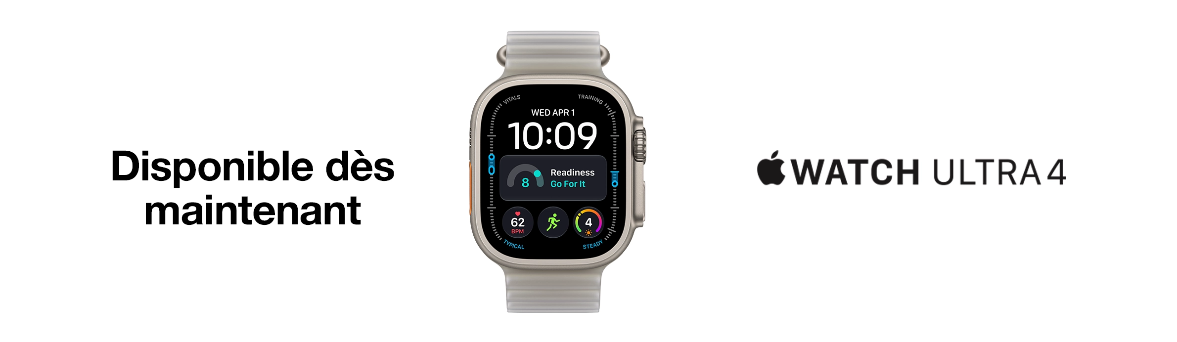 Apple Watch Ultra 4 disponible chez Mr Smart