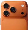 iPhone 17 Pro, face arrière, système caméra Pro en haut à gauche, 3 objectifs, micro, flash, logo Apple au centre